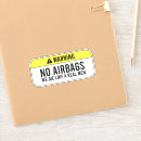 Recherche de sticker course voiture autocollants Avertissement