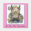 Recherche de grands parents magnets Grand-mère