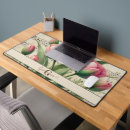 Recherche de rose tulipe tapis souris Monogramme