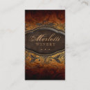 Recherche de vin vintage cartes visite Restaurant