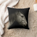 Recherche de portrait coussins Équin