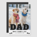 Recherche de empreintes vœux cartes Chien père