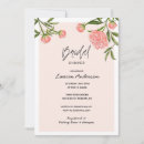 Recherche de peony bridal shower invitations Moderne