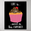 Recherche de décoration de gâteau posters Noir