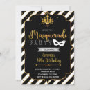 Zoek naar elegant masquerade party uitnodigingen Maskeruitnodiging