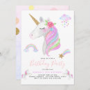 Recherche de pastel rainbow invitations Magique