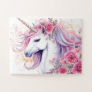 Recherche de licorne puzzles Floral