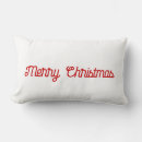 Recherche de joyeux noël coussins Rouge et blanc