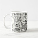 Recherche de motif industriel tasses Engrenages