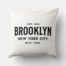Recherche de brooklyn coussins New york
