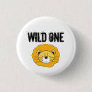 Recherche de lion mignon badges Drôle