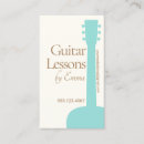 Recherche de guitare vintage cartes visite Professeur de guitare