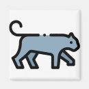 Recherche de panthère magnets Zoo