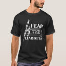 Recherche de instrument de musique tshirts Clarinettiste