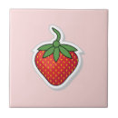 Recherche de fraises rouges carreaux Fruit