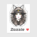 Recherche de effrayant chat autocollants Déplaisant