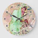 Recherche de alphonse mucha horloges Fille