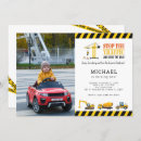 Recherche de véhicule invitations Pour enfants