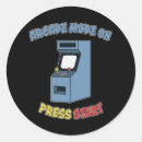 Recherche de retro arcade autocollants Anniversaire