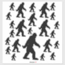 Zoek naar zwarte voeten stickers Sasquatch