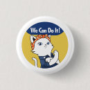 Recherche de féminisme badges Vintage