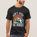 Zoek naar grappige haaien tshirts Paard