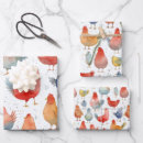 Recherche de poule papier cadeau Pour elle