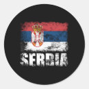 Recherche de drapeau de la serbie autocollants Drapeau national serbe