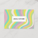 Recherche de couleur pastel cartes visite Élégant