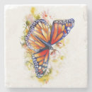 Recherche de papillon monarque dessous de verres Jardin