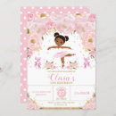 Recherche de pirouette invitations D'anniversaire de ballerine