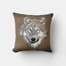 Recherche de tête animale coussins Rustique