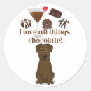 Recherche de amant de chocolat autocollants Mignon
