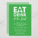 Recherche de irlandais invitations Shamrock