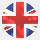 Recherche de amour britannique autocollants Le royaume uni
