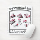 Recherche de bibliothécaire tapis souris Bibliophile