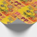 Recherche de 1970 papier cadeau Jaune