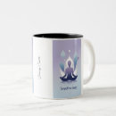 Recherche de respiration tasses Yoga