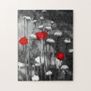 Recherche de pop art puzzles Rouge