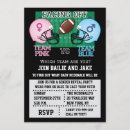 Recherche de football party invitations Bleu