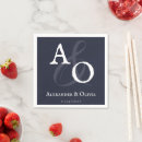 Recherche de bleu marine serviettes Script