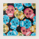 Recherche de crâne sucre puzzles Motif