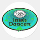 Recherche de danseur irlandais autocollants Danseuse
