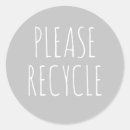 Zoek naar hergebruik stickers De planeet redden