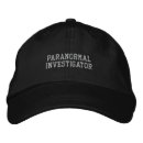 Recherche de paranormal casquettes Enquêteur
