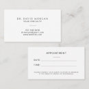 Recherche de spécialité cartes visite Médecin