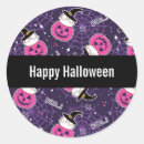 Recherche de chat rose autocollants Halloween