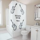 Recherche de guitare rideaux douche Musicien