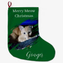 Recherche de chat orange chaussette de noël Nom