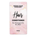 Zoek naar shampoo etiketten Haar